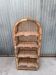 Rattan wicker bookshelf