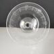 Bohemian crystal stemmed bowl