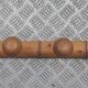 Antique wooden coat rack