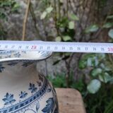 Set of pitcher and bowl U&C Sarreguemines Burgos