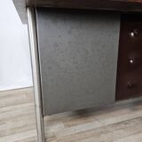 Bureau de direction avec plateau en stratifié palissandre par Mobiltecnica Torino