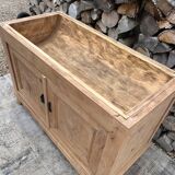 Buffet bois massif rénové