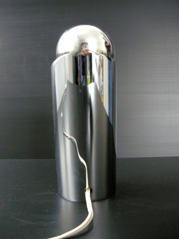 Lampe cylindre incliné vintage 1970 space age