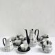 "Lidia" coffee service by Marian Pasich 1957 Chodziez Poland