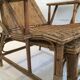 Chaise longue en rotin très ancienne