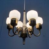 Swedish chandelier T526 from the mid-century by Hans-Agne Jakobsson for Hans-Agne Jakobsson AB.