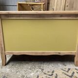 curry mandala shell toy chest / entryway bench