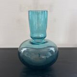 Biot style blue vase