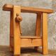 Vintage workbench mini table model