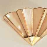 Glass paste wall sconce