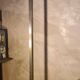 floor coat rack in bronze and brass Art Deco 195x30 10kg very beautiful and