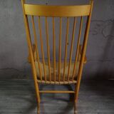 Rocking Chair J16 by Hans J. Wegner for Fredericia