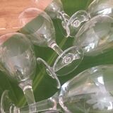 Set of 16 antique glasses