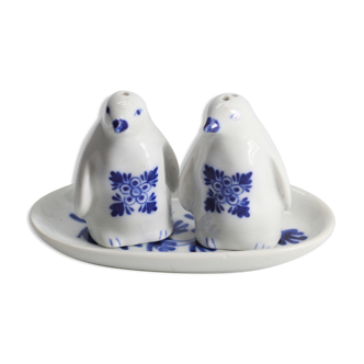 Penguin ceramic salt and pepper shaker