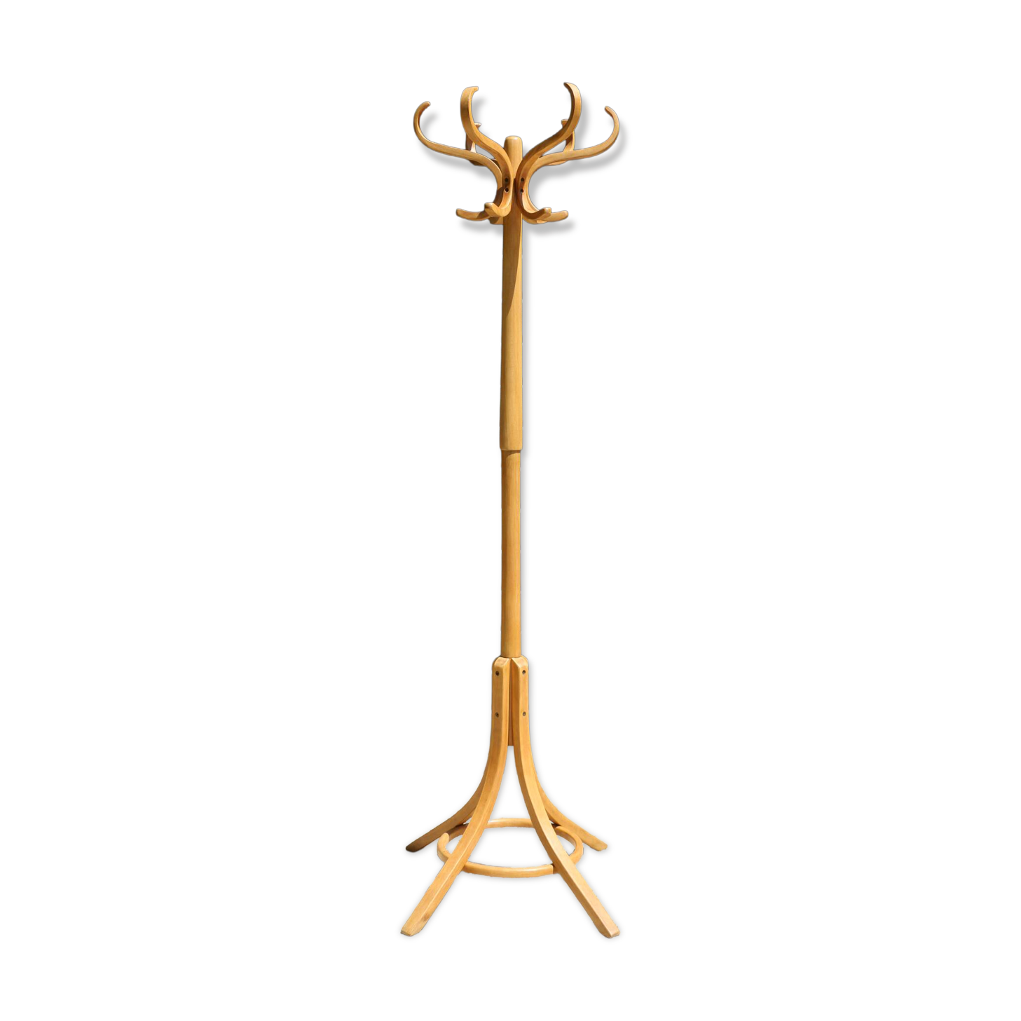 Coat rack parrot BAUMANN light beech (A3)