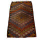 Vintage Turkish Kilim Rug , 77 x 50 cm