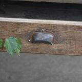 Solid oak farm table