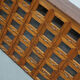 Vintage Dutch Oak Haberdashery Shop Cabinet / Vitrine, 1950s