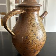 tea or coffee service in stoneware by Charles Gaudry