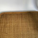 Braided rattan top, 32 x 46 cm