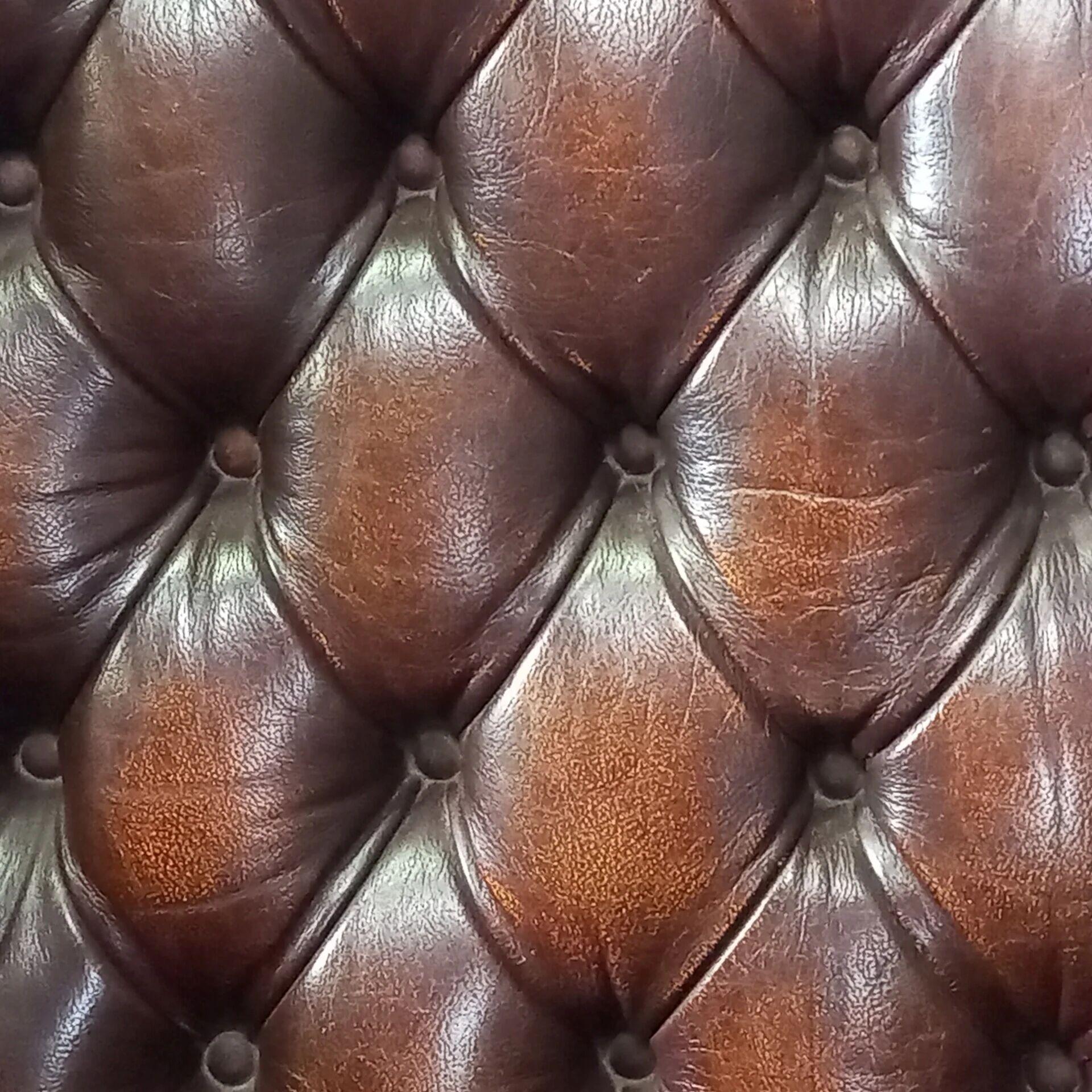 2x Chesterfield wingback armchair