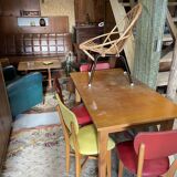 Set 4 chairs vintage bistro year 50/60