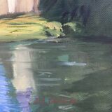 Painting the castle and the lake house