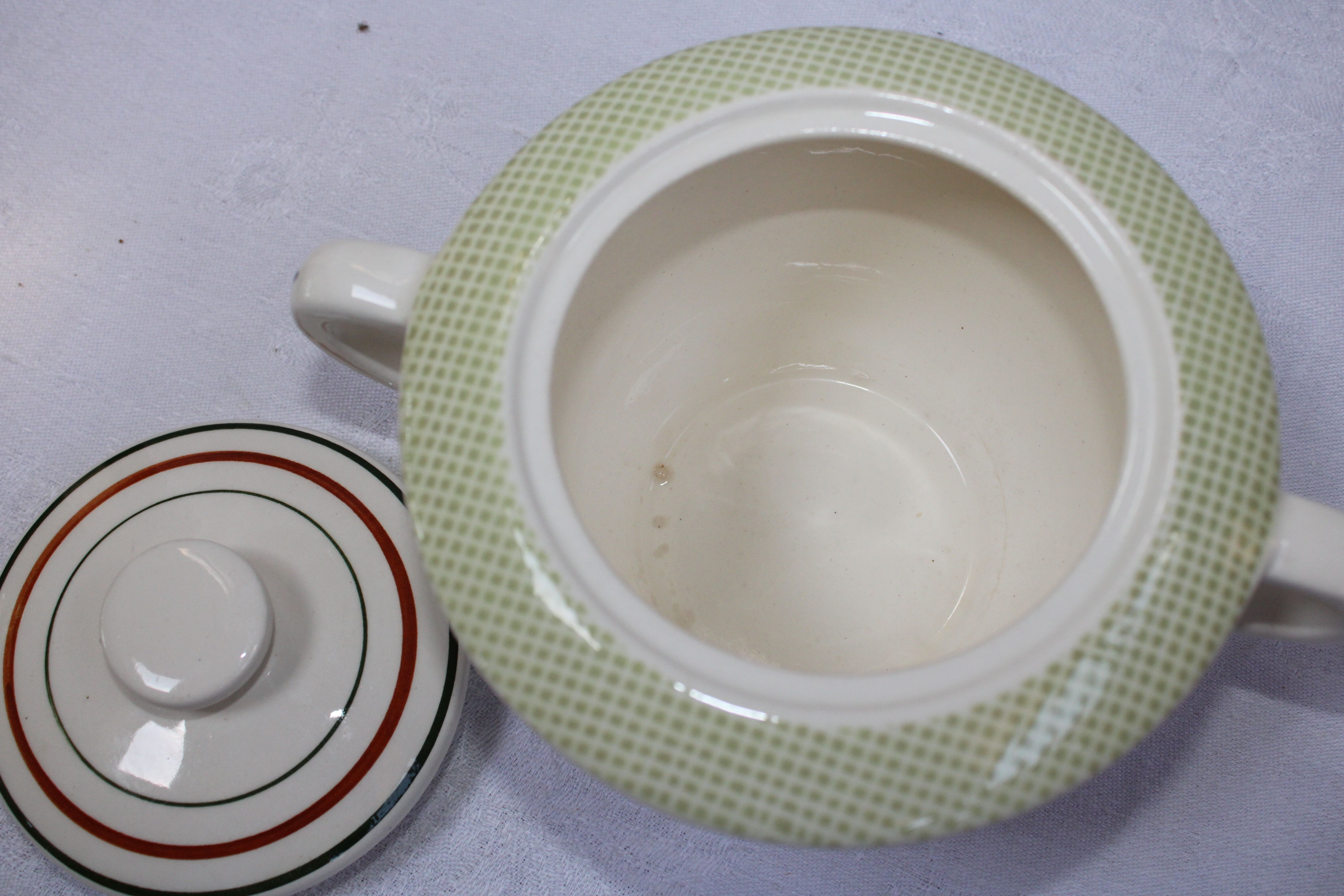 Sugar bowl Salins France model sancerre