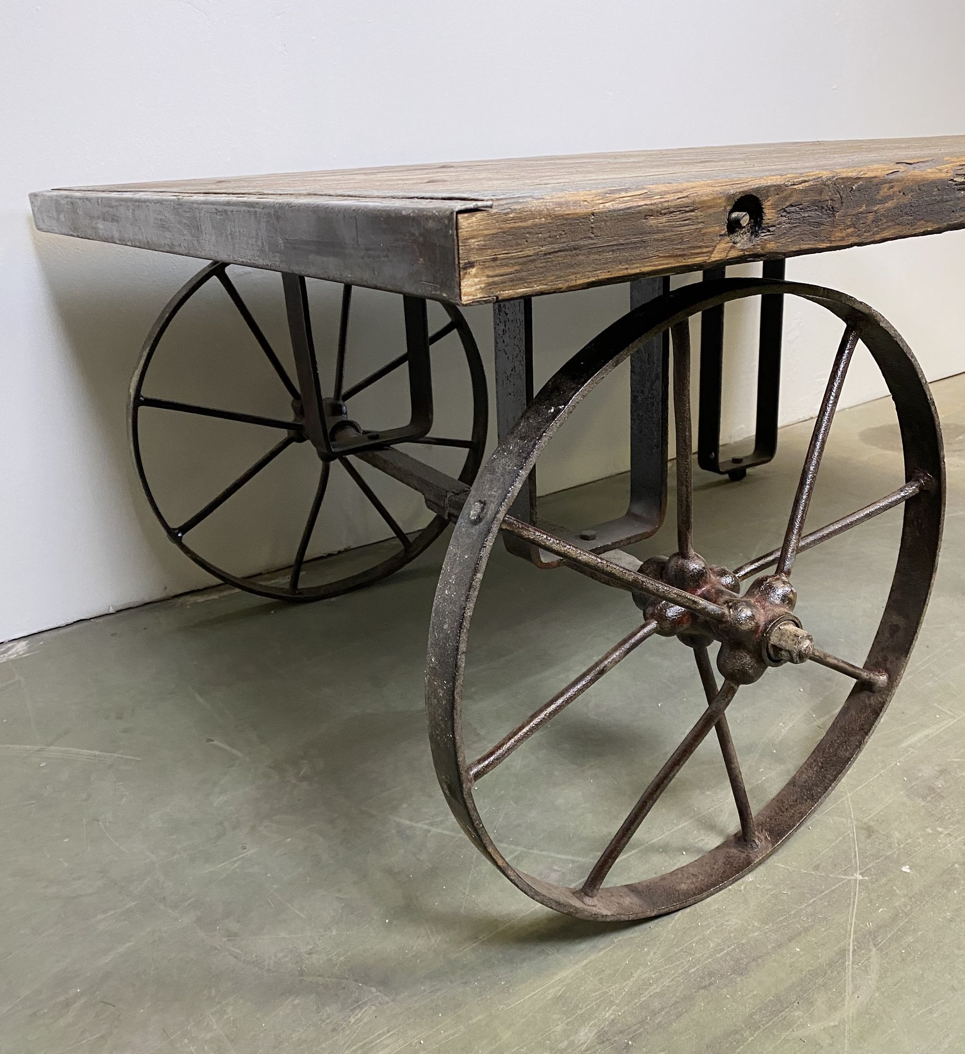 Industrial coffee table, 1950s
