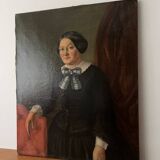 Portrait d'une femme du 19ème siècle, encadré