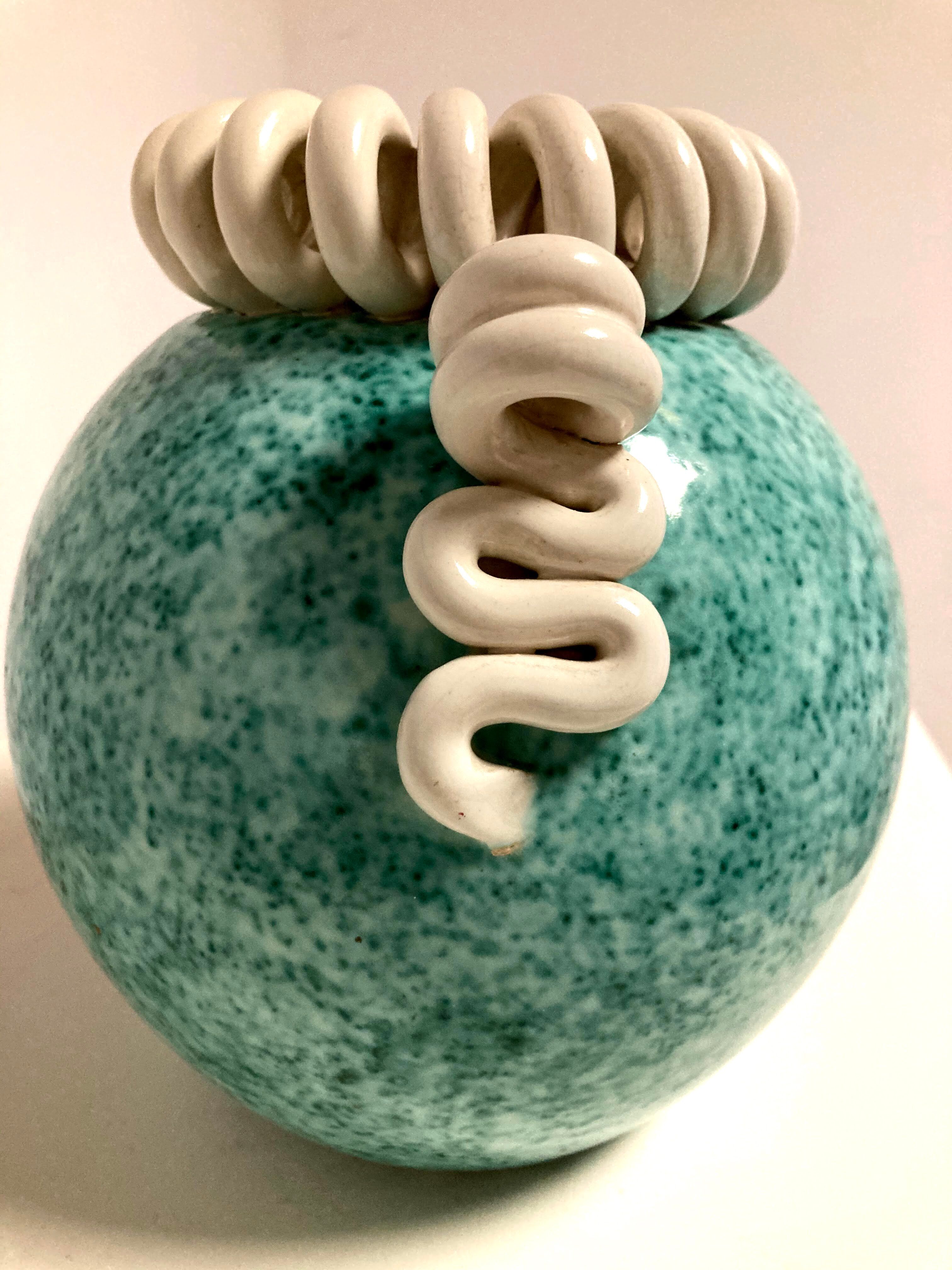 St Radegonde ceramic vase