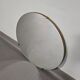 Round midcentury mirror 1960s