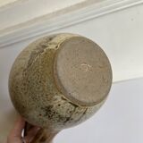 Stoneware pitcher carafe