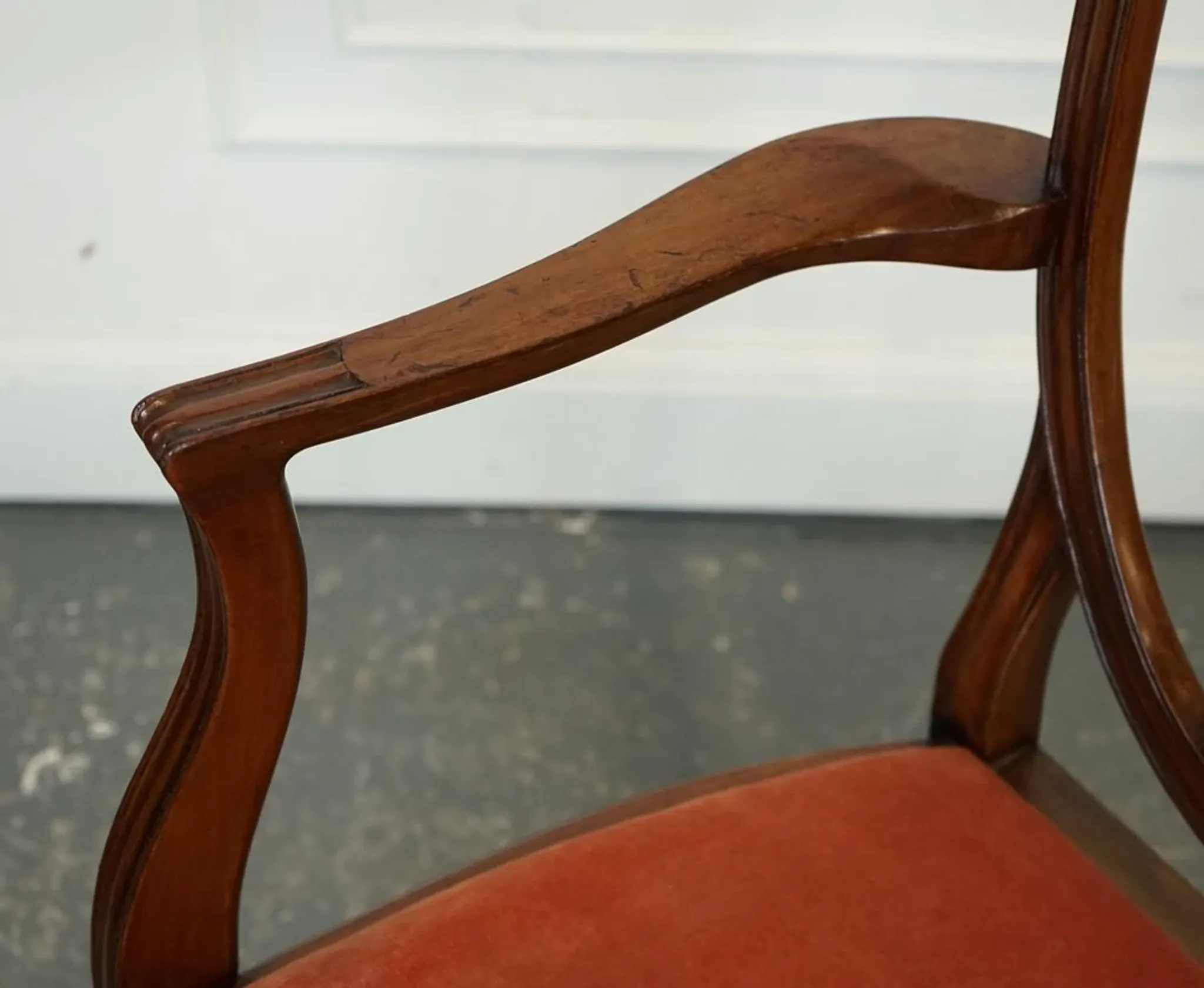 Victorian Hepplewhite Carver Chairs