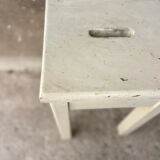 Old white stool