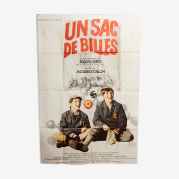 Cinema poster 160x120 "a bag of marbles" Jacques Doillon 1975