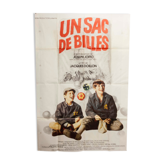 Cinema poster 160x120 "a bag of marbles" Jacques Doillon 1975