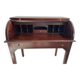 Mahogany cylinder secretary