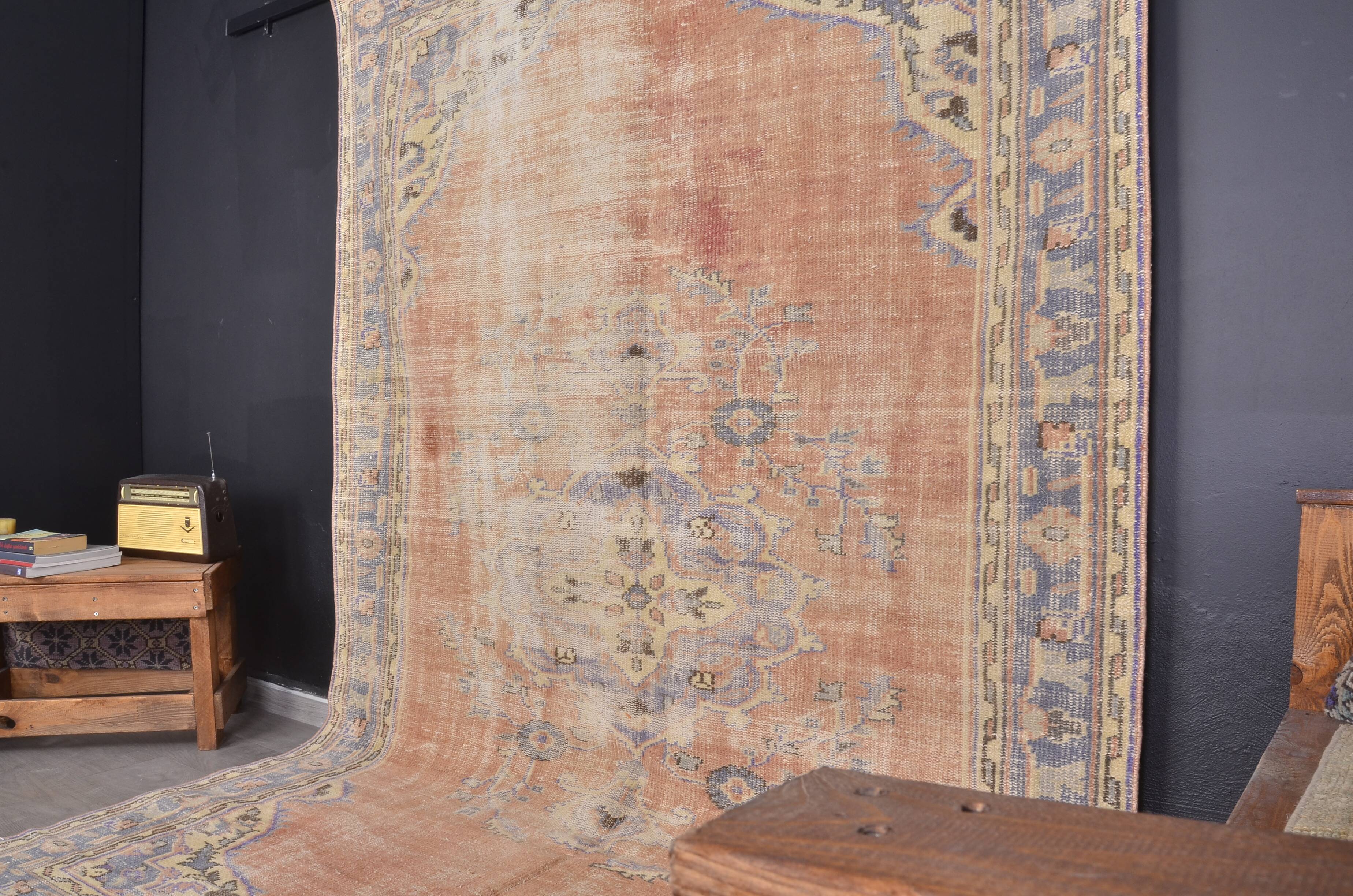 Oushak Handmade vintage Area Rug sku2322