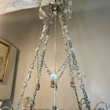 Louis XVI basket chandelier