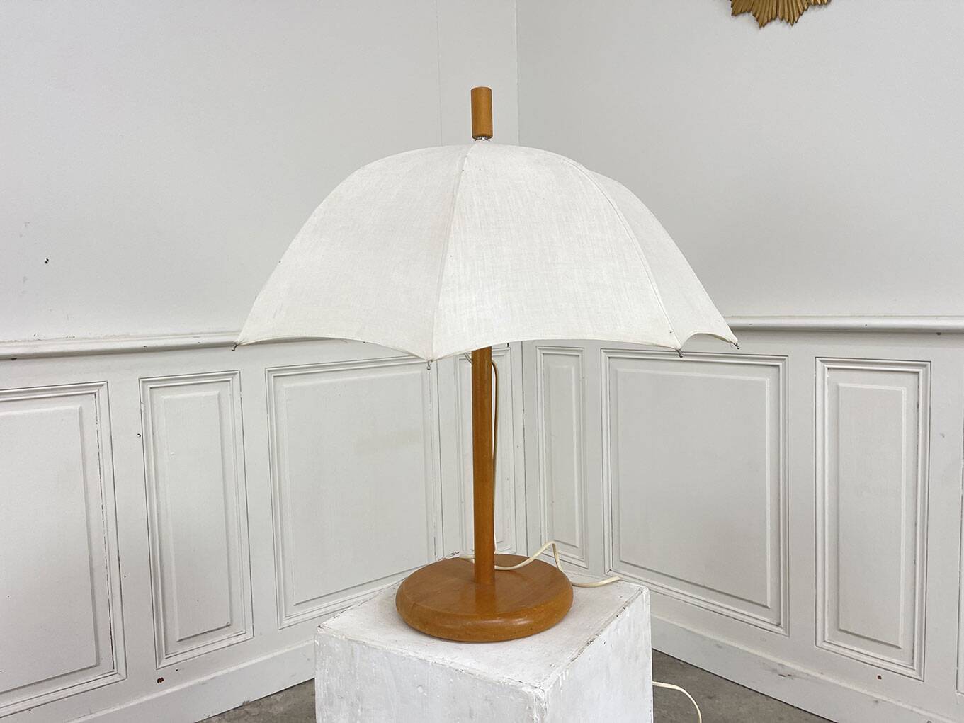 Vintage umbrella lamp 1970