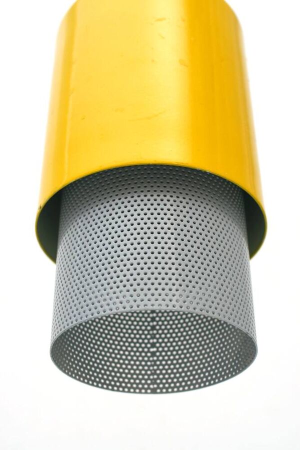 Tjerk Reijenga Pilastro Lampe Pendante Vintage des Années 50 – Style Matégot