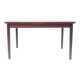 Scandinavian vintage extendable dining table