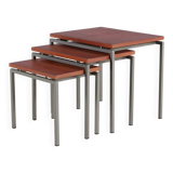 Nesting tables from the 1960s from the Netherlands.