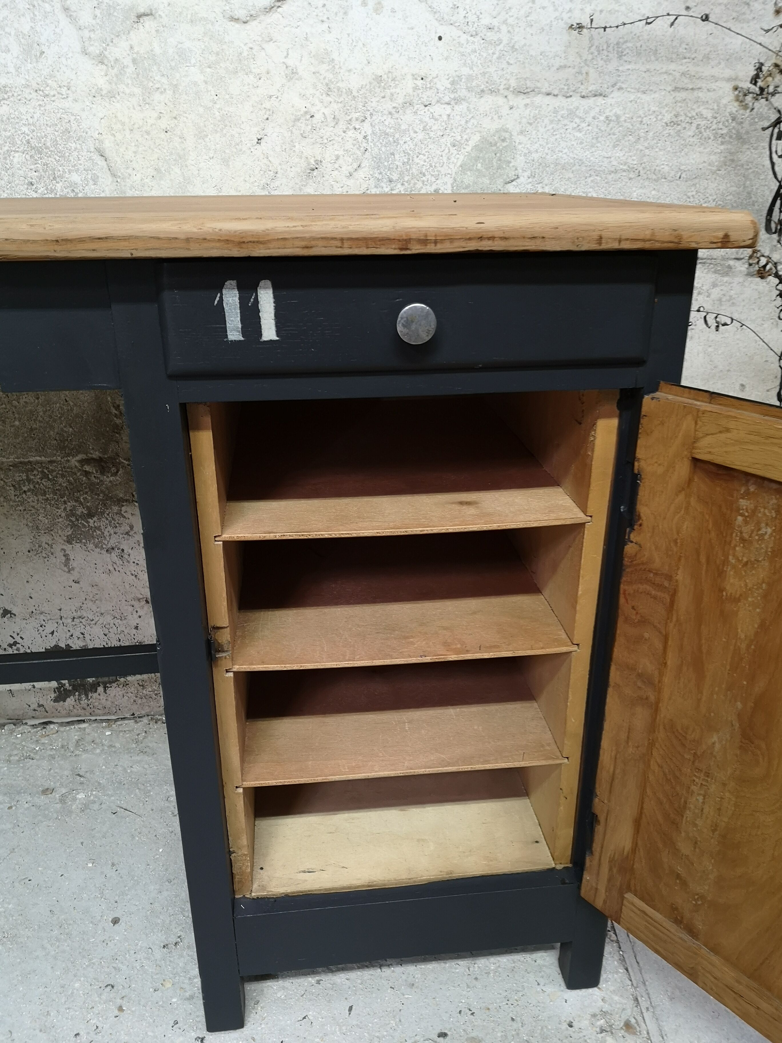 Office administration furniture of patina trade 50s