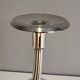 Silver-plated metal candle holder
