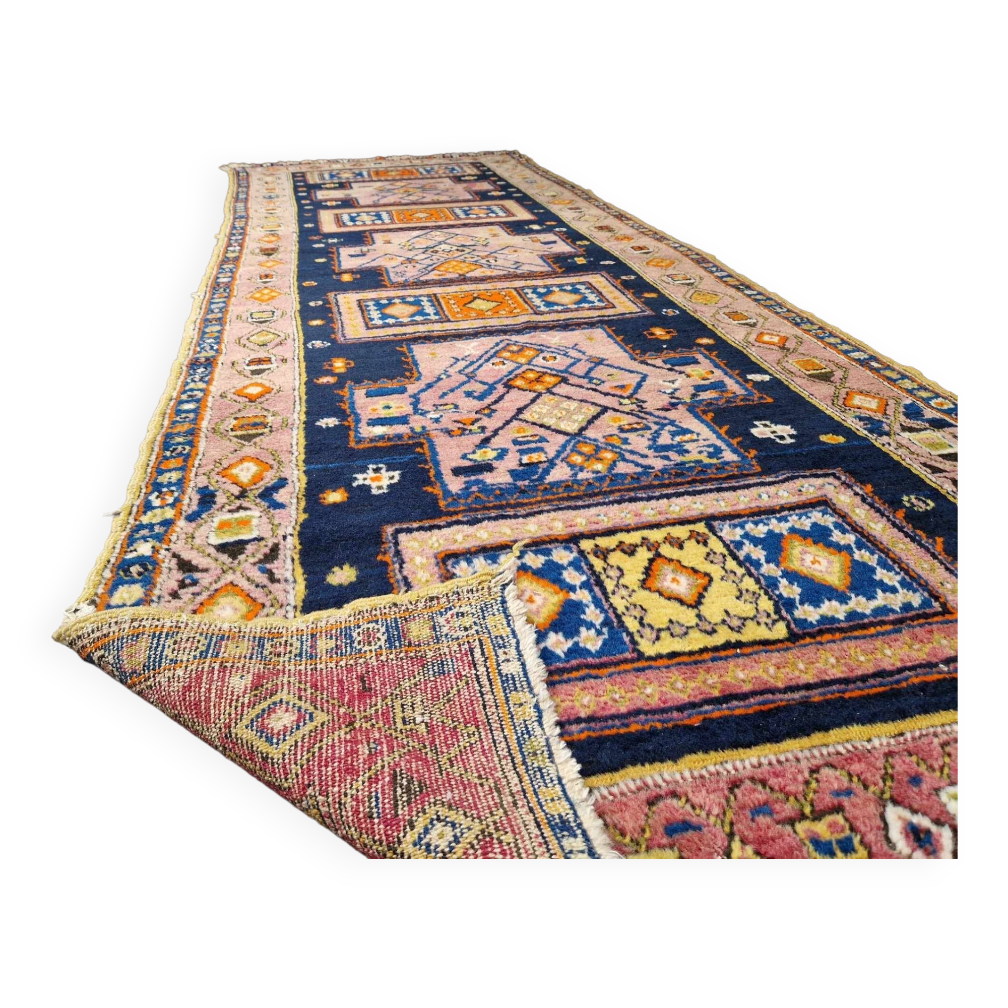 Antique Kalkaz carpet, 1920, wool on wool, 120/320 cm.