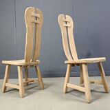 Vintage dining chairs by Depuydt, Belgium, set of 6 - 1960s
