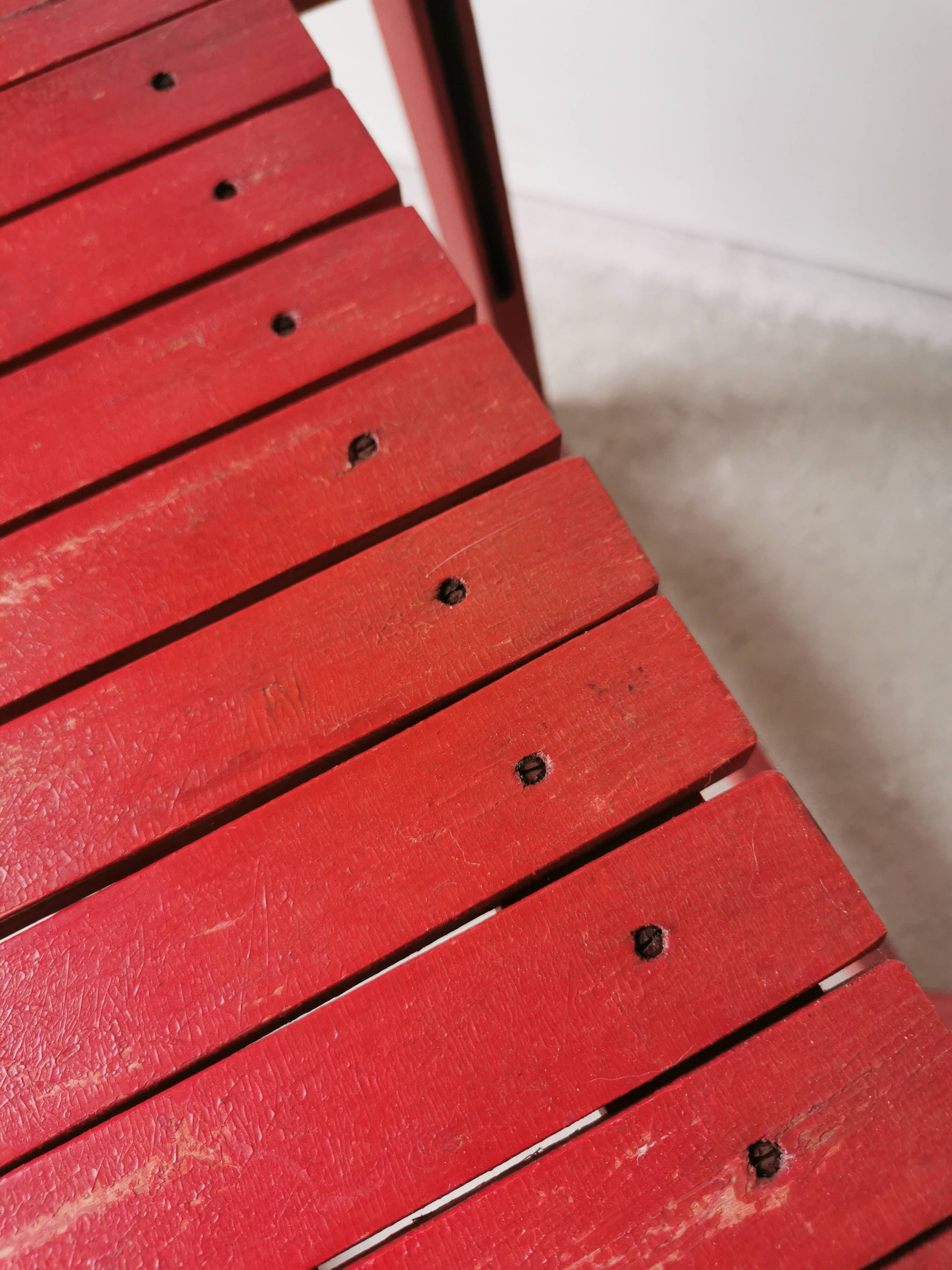Chaise pliante vintage