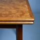 Table à manger en teck par Georg Petersens. Danemark, années 1960.